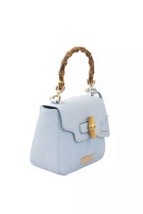 Baldinini Trend Light Blue Polyurethane Women Crossbody