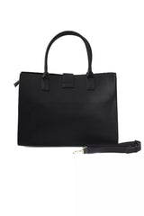 Baldinini Trend Black Polyurethane Women Crossbody Bag