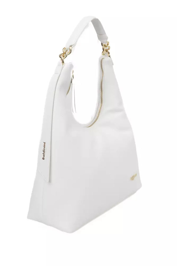 Baldinini Trend White Polyethylene Women Shoulder Bag