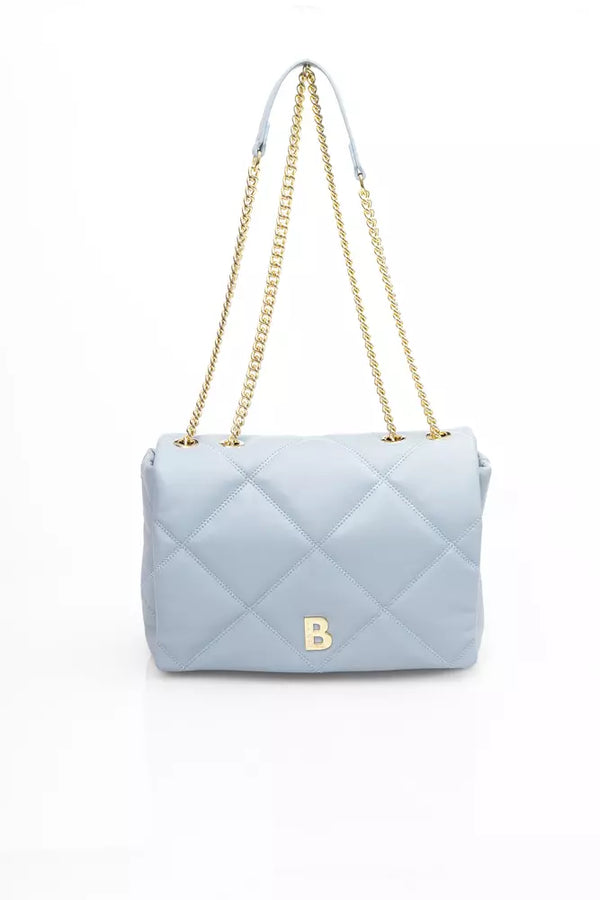 Baldinini Trend Light Blue Polyethylene Women Shoulder Bag