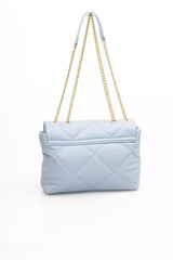 Baldinini Trend Light Blue Polyethylene Women Shoulder Bag