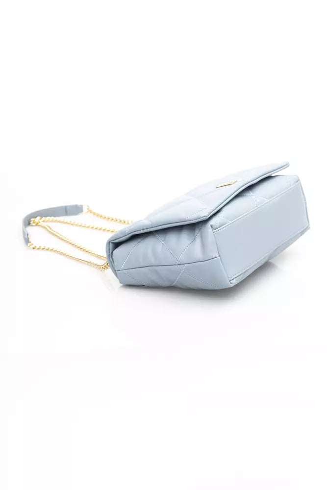 Baldinini Trend Light Blue Polyethylene Women Shoulder Bag