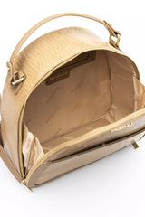 Baldinini Trend Beige Polyethylene Women Backpack