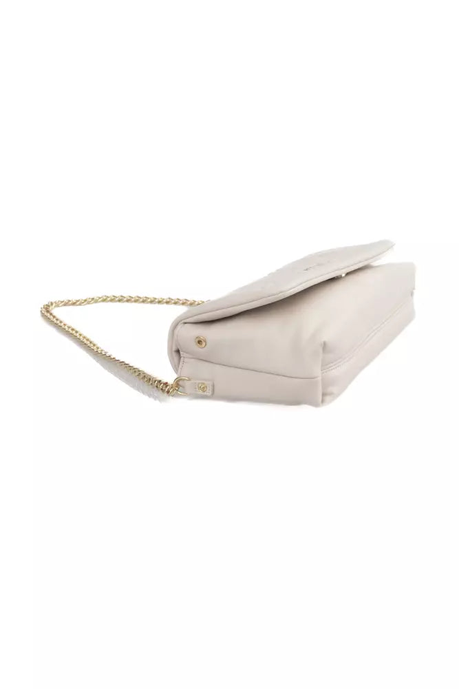 Baldinini Trend Beige Polyethylene Women Shoulder Bag