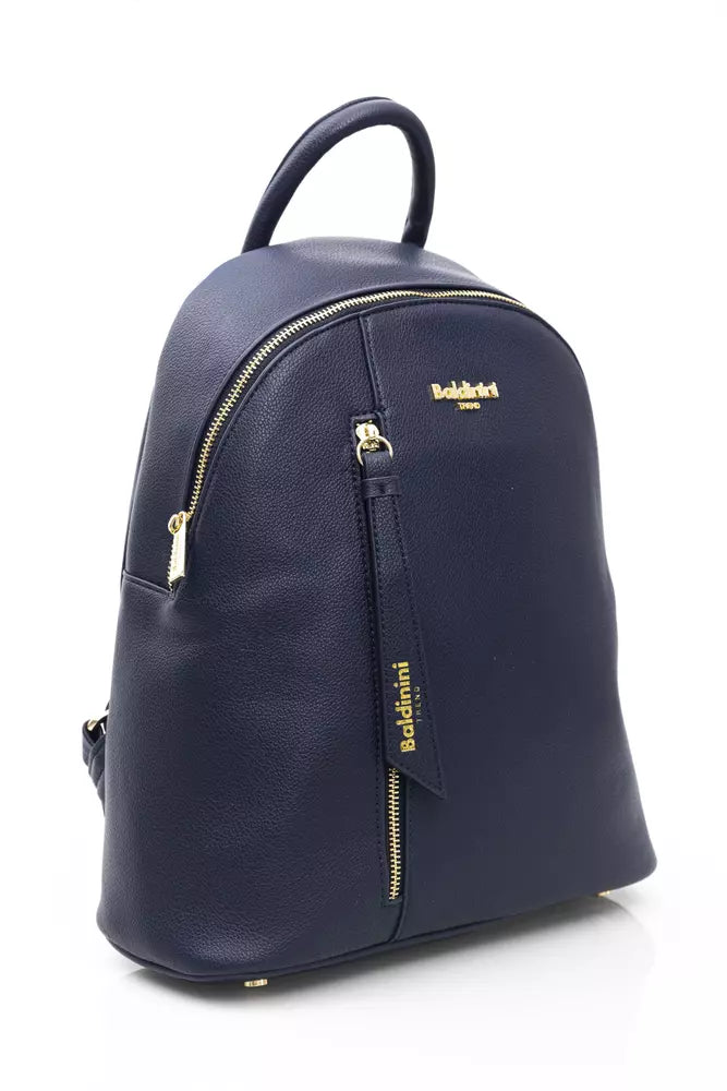 Baldinini Trend Blue Polyethylene Women Backpack