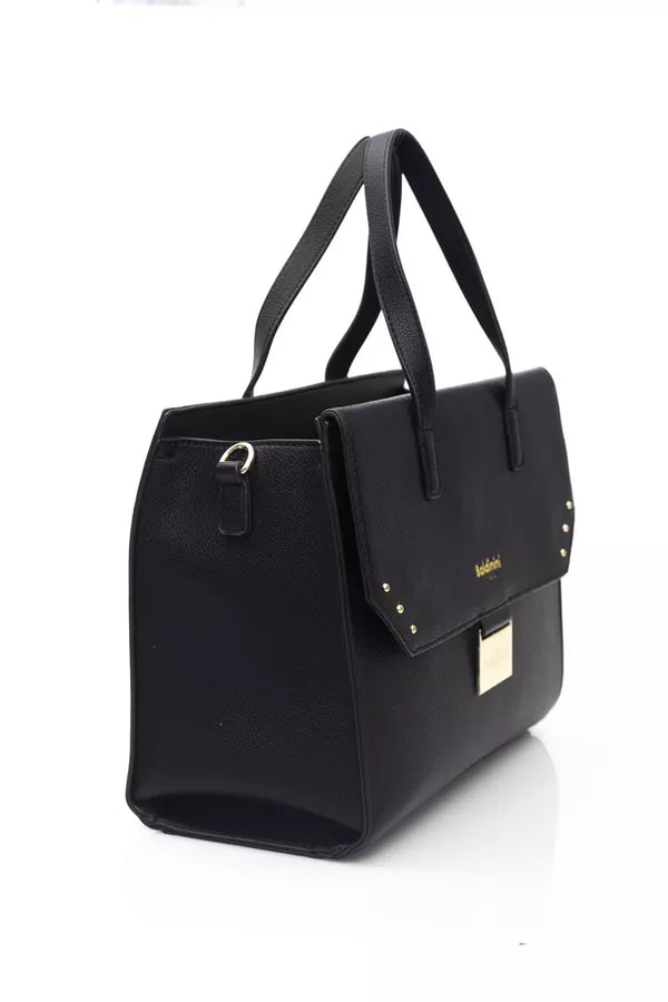 Baldinini Trend Black Polyethylene Women Handbag