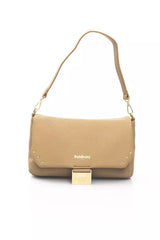 Baldinini Trend Beige Polyethylene Women Shoulder Bag