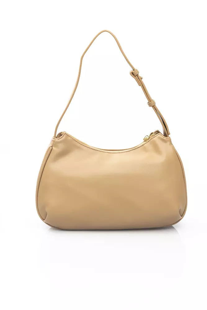 Baldinini Trend Beige Polyethylene Women Shoulder Bag