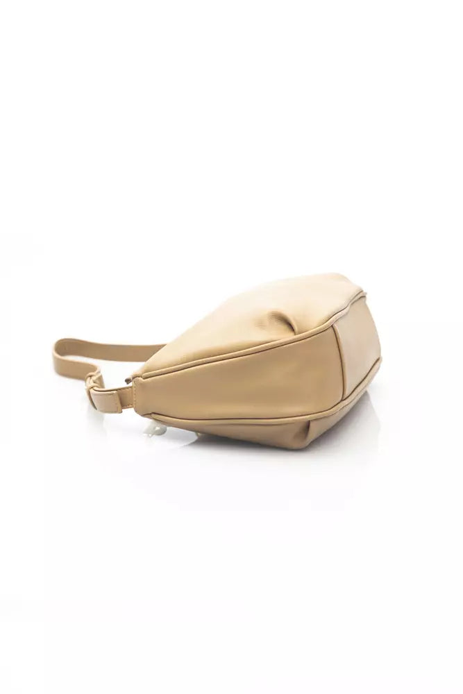 Baldinini Trend Beige Polyethylene Women Shoulder Bag