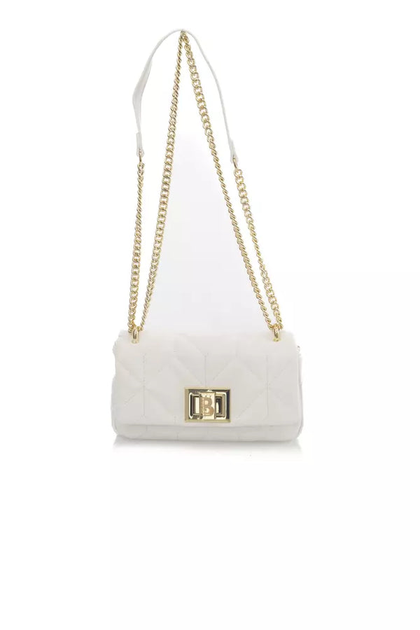 Baldinini Trend White Polyethylene Women Shoulder Bag