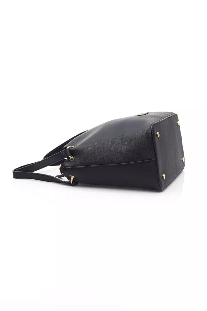 Baldinini Trend Black Polyethylene Women Shoulder Bag