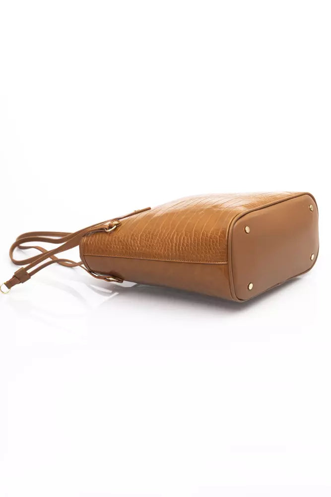 Baldinini Trend Brown Polyethylene Women Shoulder Bag