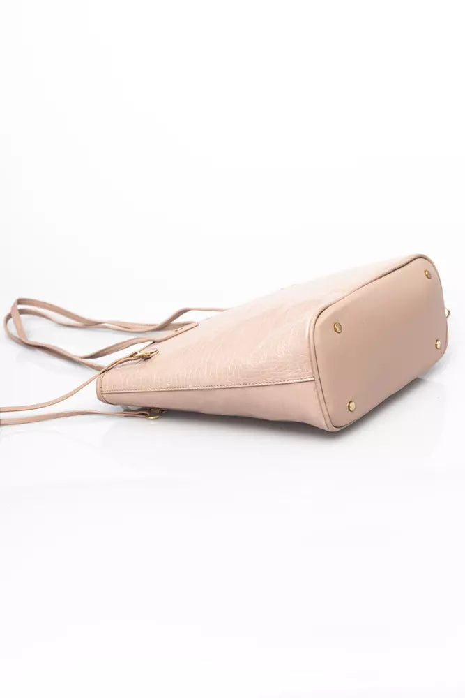 Baldinini Trend Pink Polyethylene Women Shoulder Bag