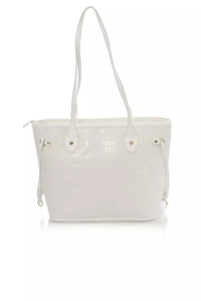 Baldinini Trend White Polyethylene Women Shoulder Bag