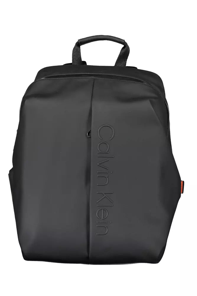 Calvin Klein Eco-Sleek Black Backpack with Laptop Compartment