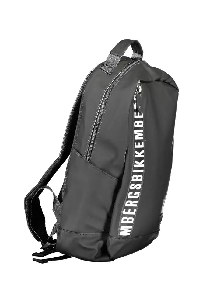 Bikkembergs Urban Elite Black Backpack with Laptop Compartment