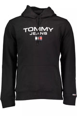 Tommy Hilfiger Black Cotton Men Sweater