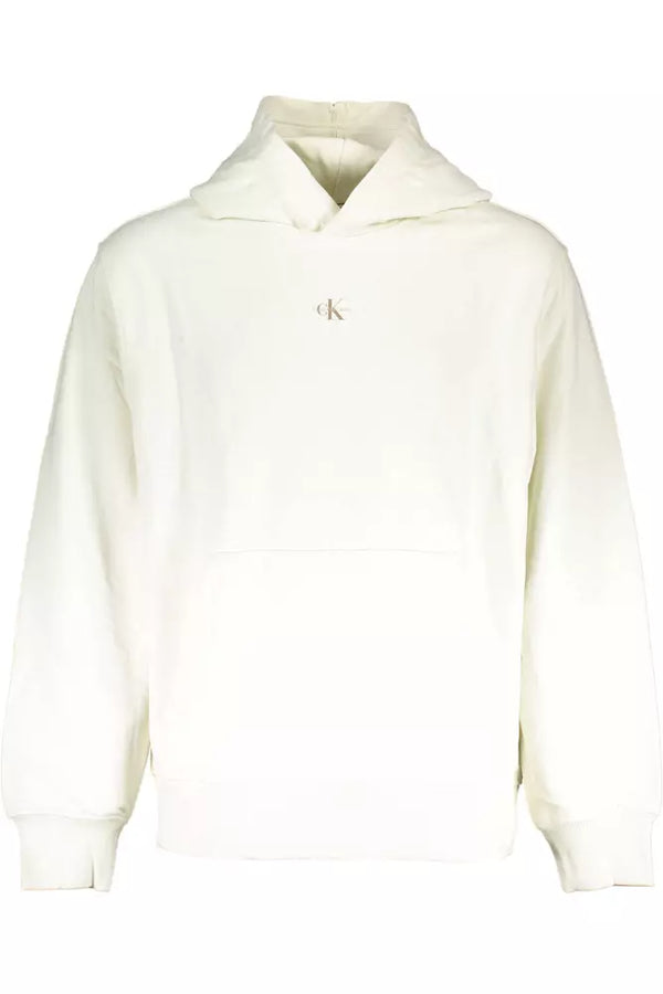 Calvin Klein White Cotton Men Sweater