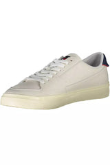 Tommy Hilfiger Eco-Conscious White Sneakers with Logo Detail