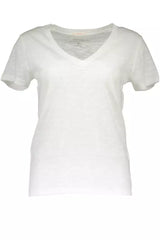 Gant Chic V-Neck Logo Tee - Fresh Summer Essential