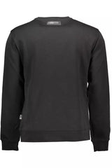 Plein Sport Black Cotton Men Sweater