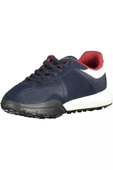 Tommy Hilfiger Blue Polyester Men Sneaker