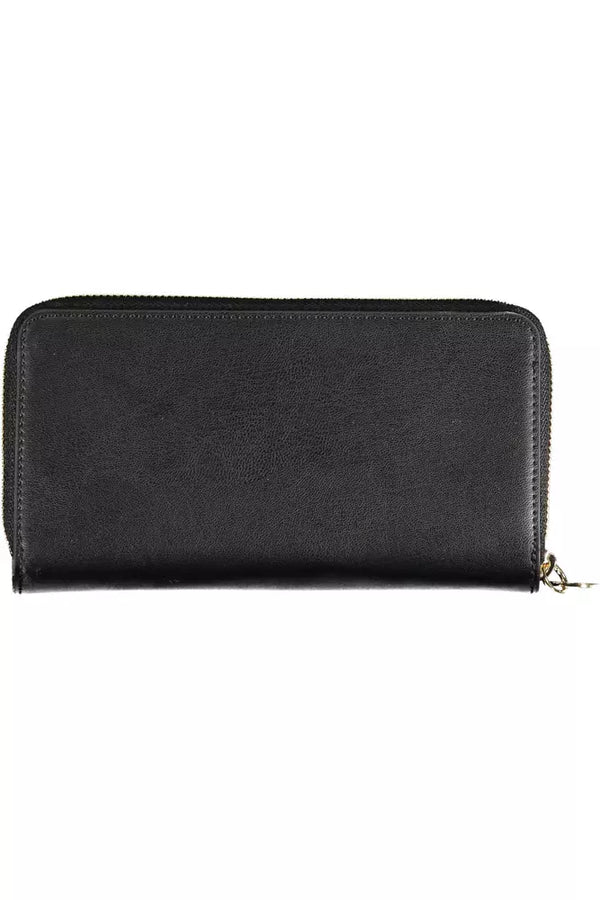 Tommy Hilfiger Elegant Black Polyethylene Wallet