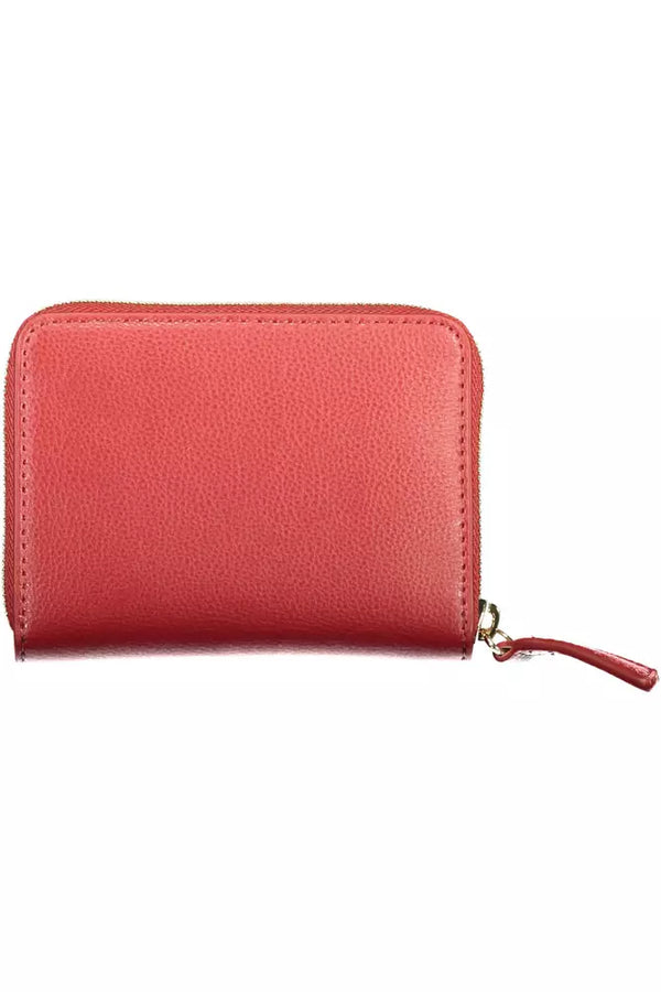 Tommy Hilfiger Elegant Pink Wallet with Multiple Compartments