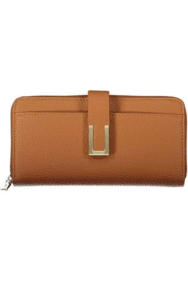 Calvin Klein Elegant Brown Multi-Compartment Wallet