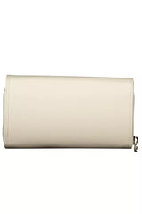 Tommy Hilfiger Elegant White Polyethylene Ladies Wallet