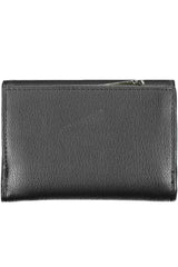 Calvin Klein Elegant Black Polyethylene Wallet with RFID Lock