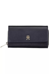 Tommy Hilfiger Elegant Blue Wallet with Ample Space