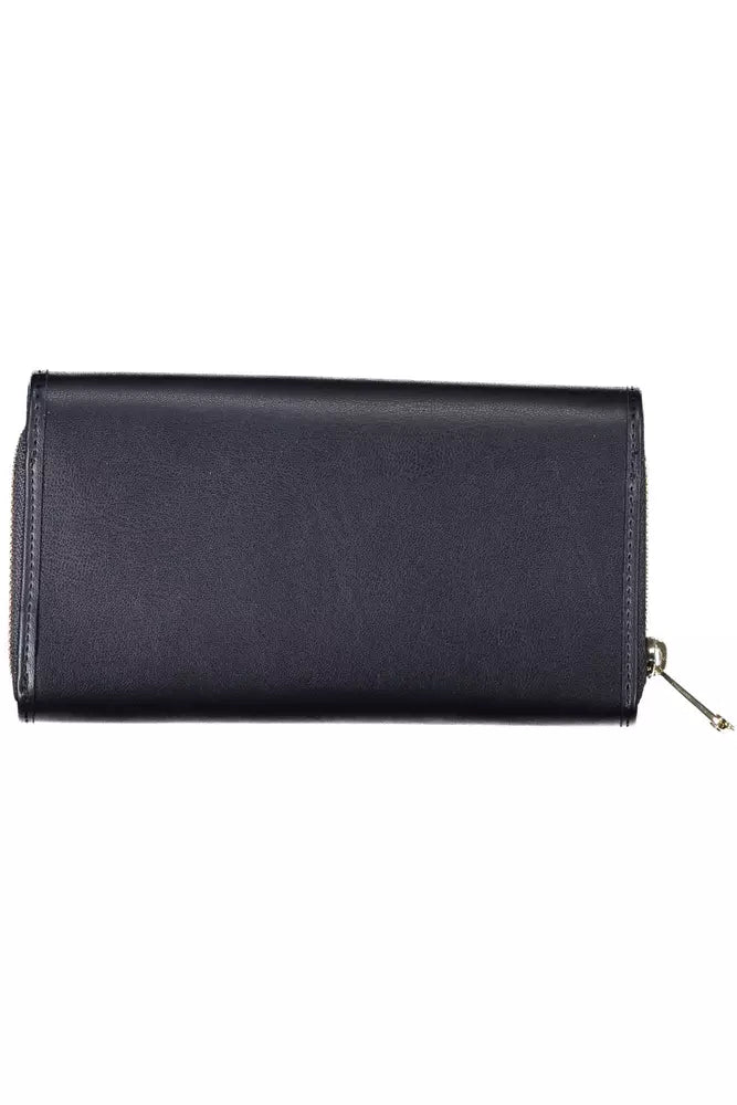 Tommy Hilfiger Elegant Blue Wallet with Ample Space