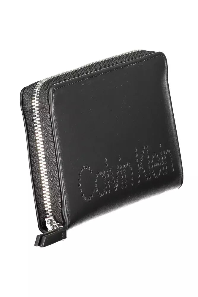 Calvin Klein Elegant Black Wallet with RFID Block & Coin Purse