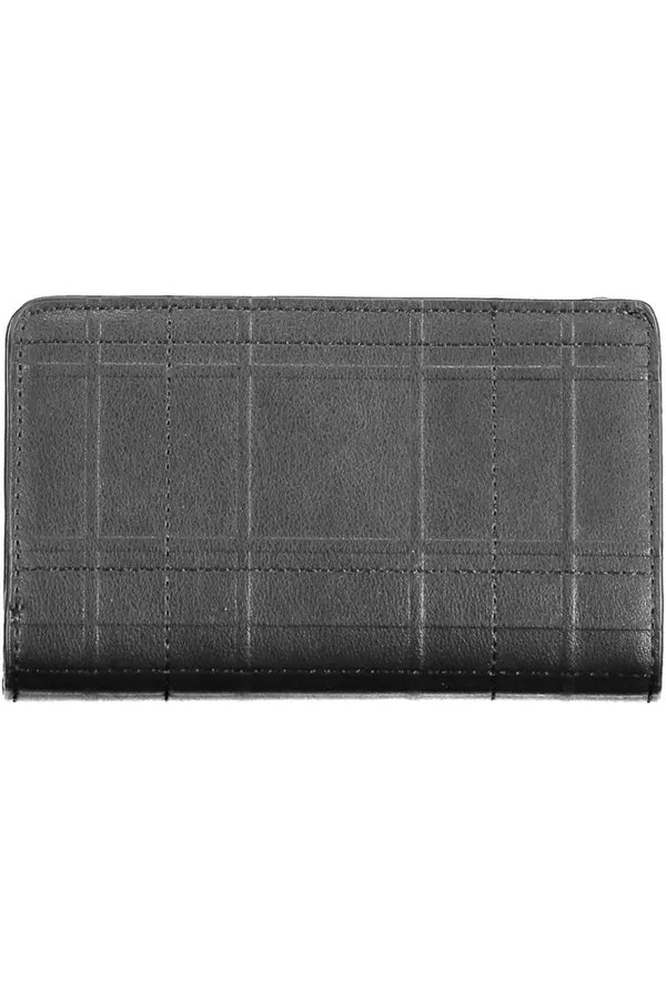 Calvin Klein Chic Black Tri-Fold Wallet with RFID Lock