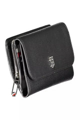 Tommy Hilfiger Elegant Black Polyethylene Wallet