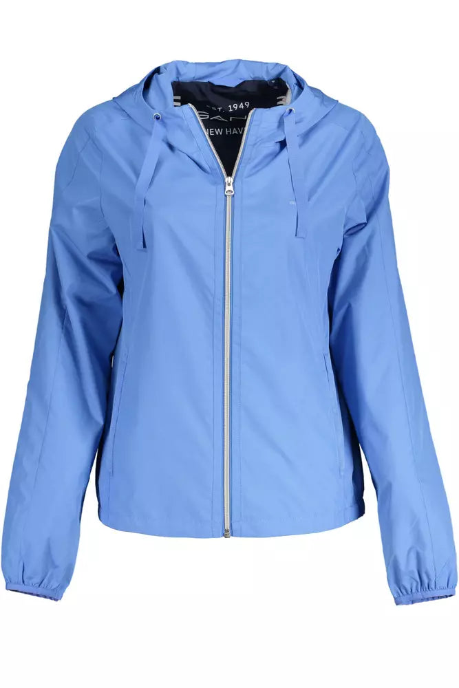 Gant Chic Light Blue Hooded Sports Jacket