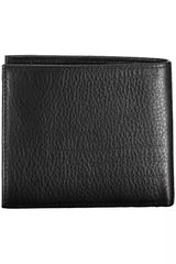 Tommy Hilfiger Black Leather Men Wallet