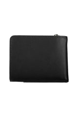 Calvin Klein Sleek Black RFID-Secure Wallet with Coin Purse