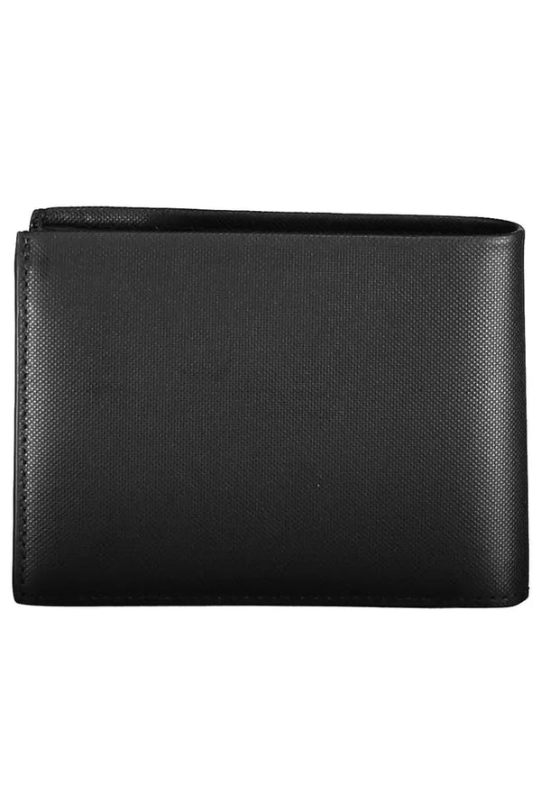 Calvin Klein Sleek Black Leather Wallet with RFID Blocking