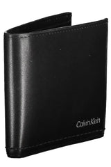 Calvin Klein Sleek Black Leather RFID Blocking Wallet