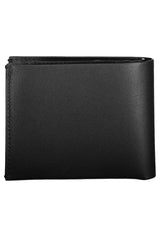 Calvin Klein Sleek Black Leather Wallet with RFID Blocker