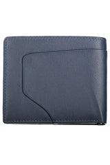 Piquadro Sleek Dual-Compartment Leather Wallet with RFID Block