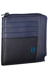 Piquadro Blue Leather Men Wallet