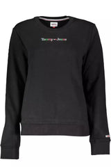 Tommy Hilfiger Black Cotton Women Sweater