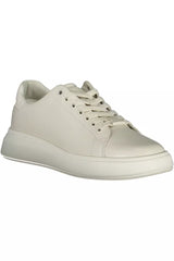 Calvin Klein Elegant Beige Trainer with Logo Detail