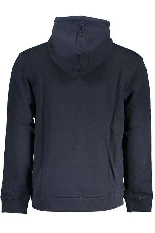 Hugo Boss Blue Cotton Men Sweater