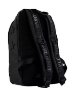 Plein Sport Sleek Black Nylon Backpack with Star Detailing