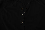 Dolce & Gabbana Elegant Black Crystal-Button Cardigan