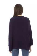 Baldinini Trend Purple Wool Women Sweater